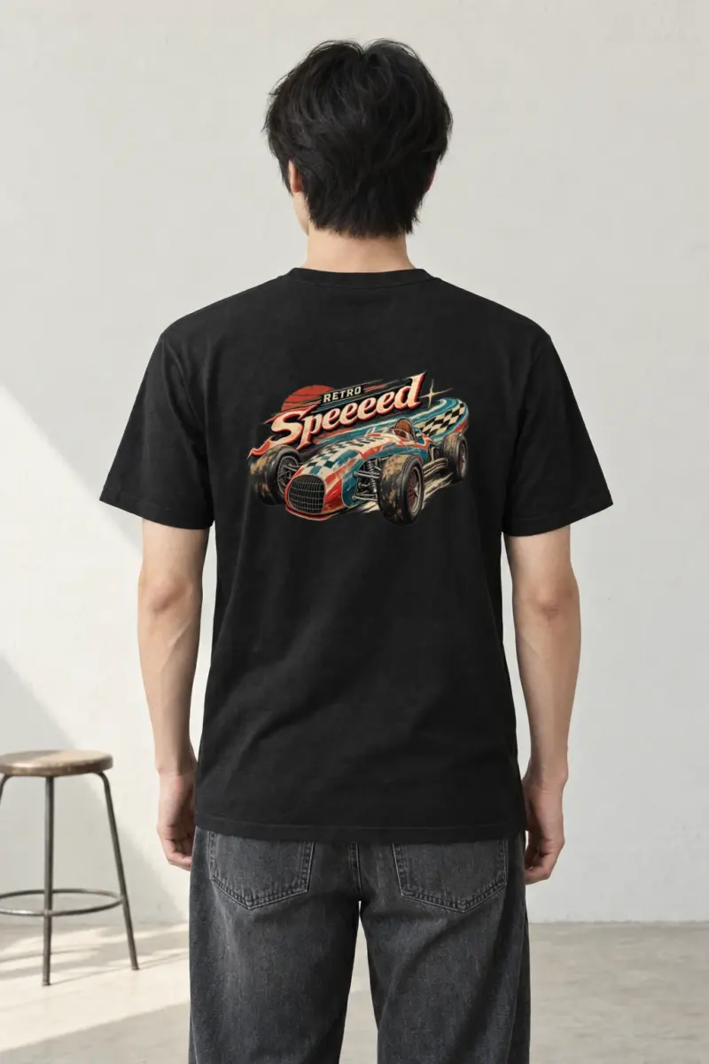 "Grand Prix Archive" Heavyweight Unisex Crewneck T-shirt
