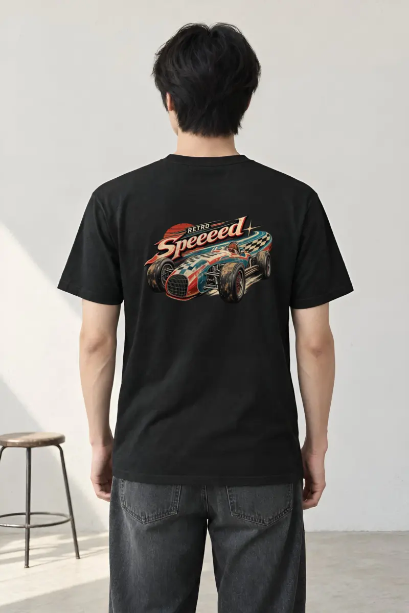 "Grand Prix Archive" Heavyweight Unisex Crewneck T-shirt