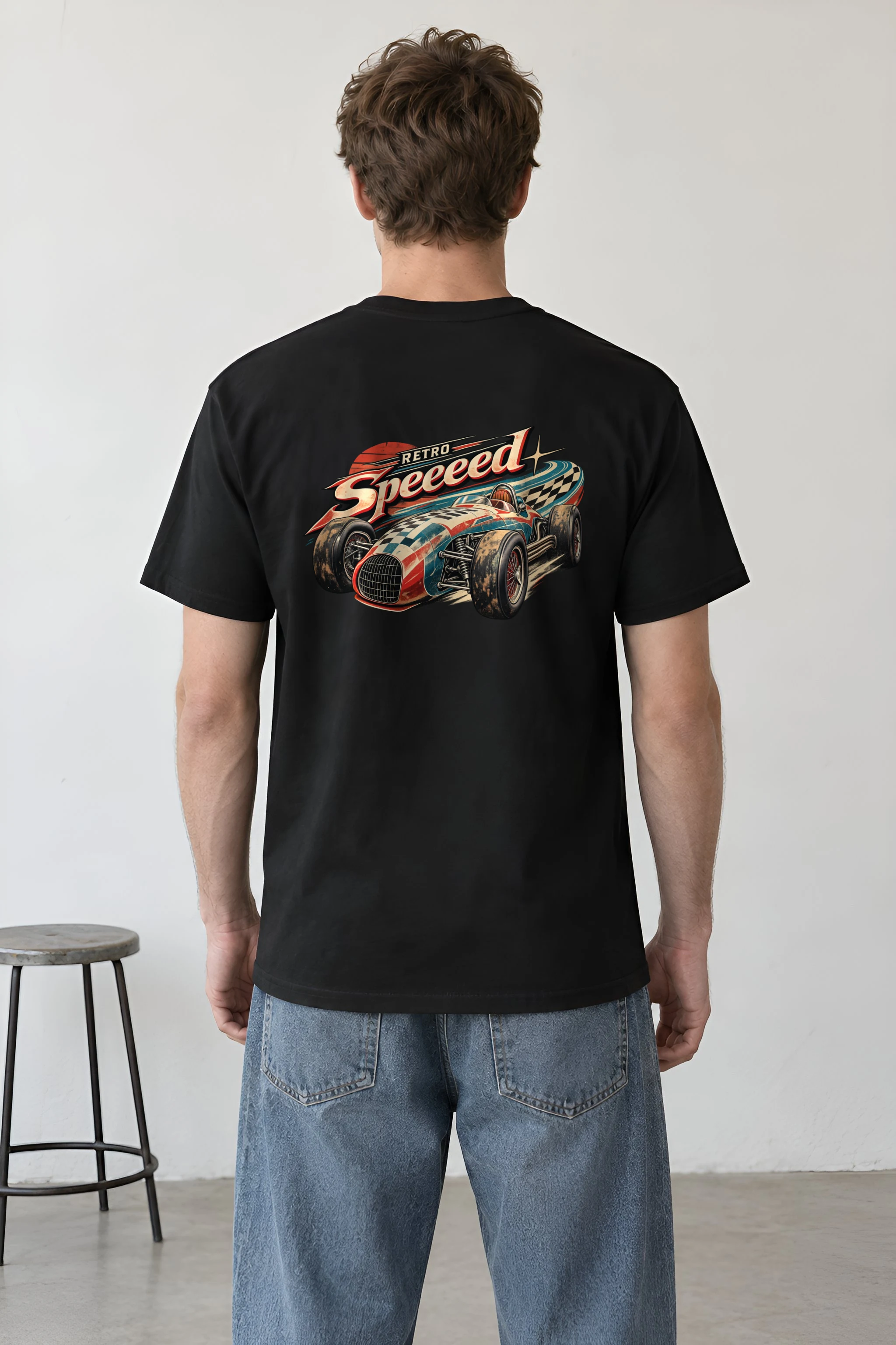 "Grand Prix Archive" Heavyweight Unisex Crewneck T-shirt