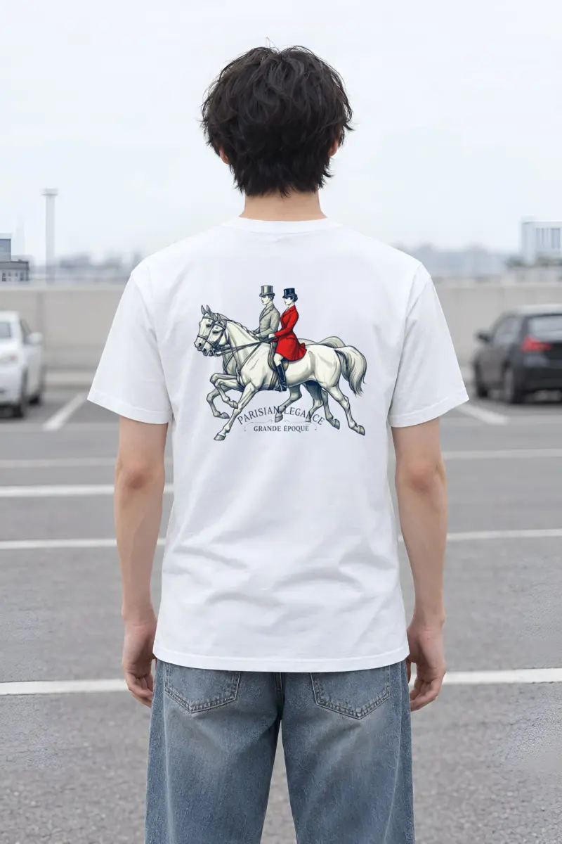 "Grande Époque" Heavyweight Unisex Crewneck T-shirt