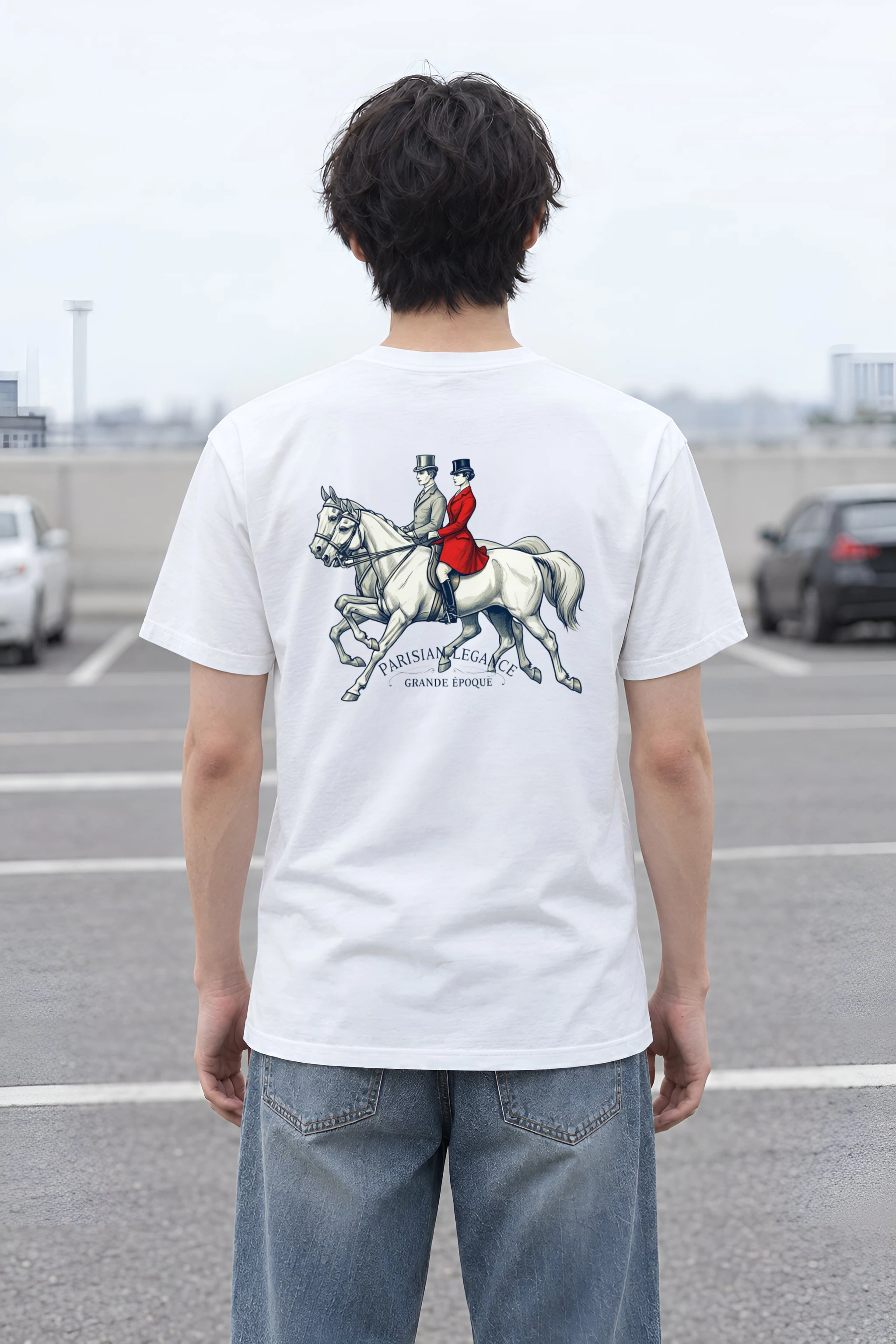 "Grande Époque" Heavyweight Unisex Crewneck T-shirt