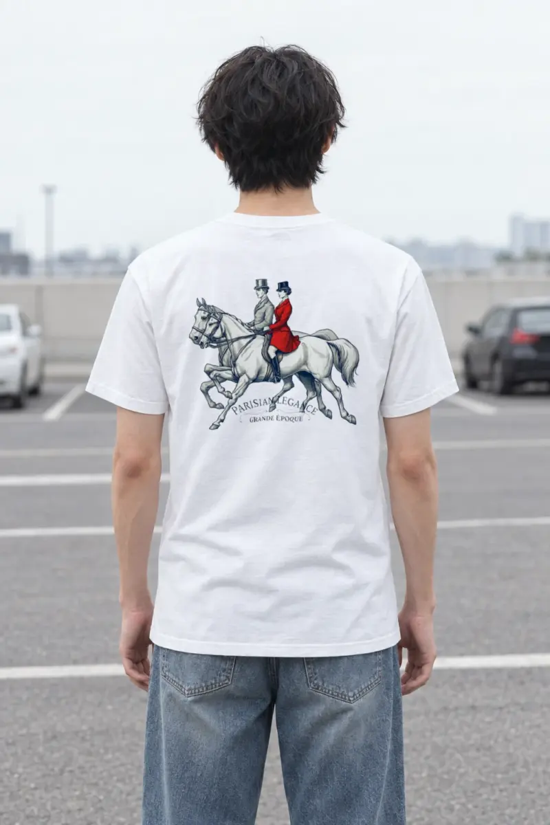 "Grande Époque" Heavyweight Unisex Crewneck T-shirt