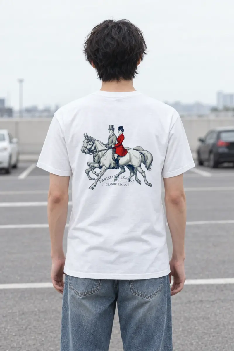 "Grande Époque" Heavyweight Unisex Crewneck T-shirt