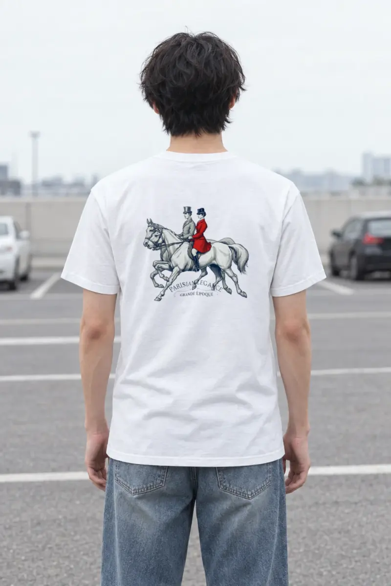 "Grande Époque" Heavyweight Unisex Crewneck T-shirt