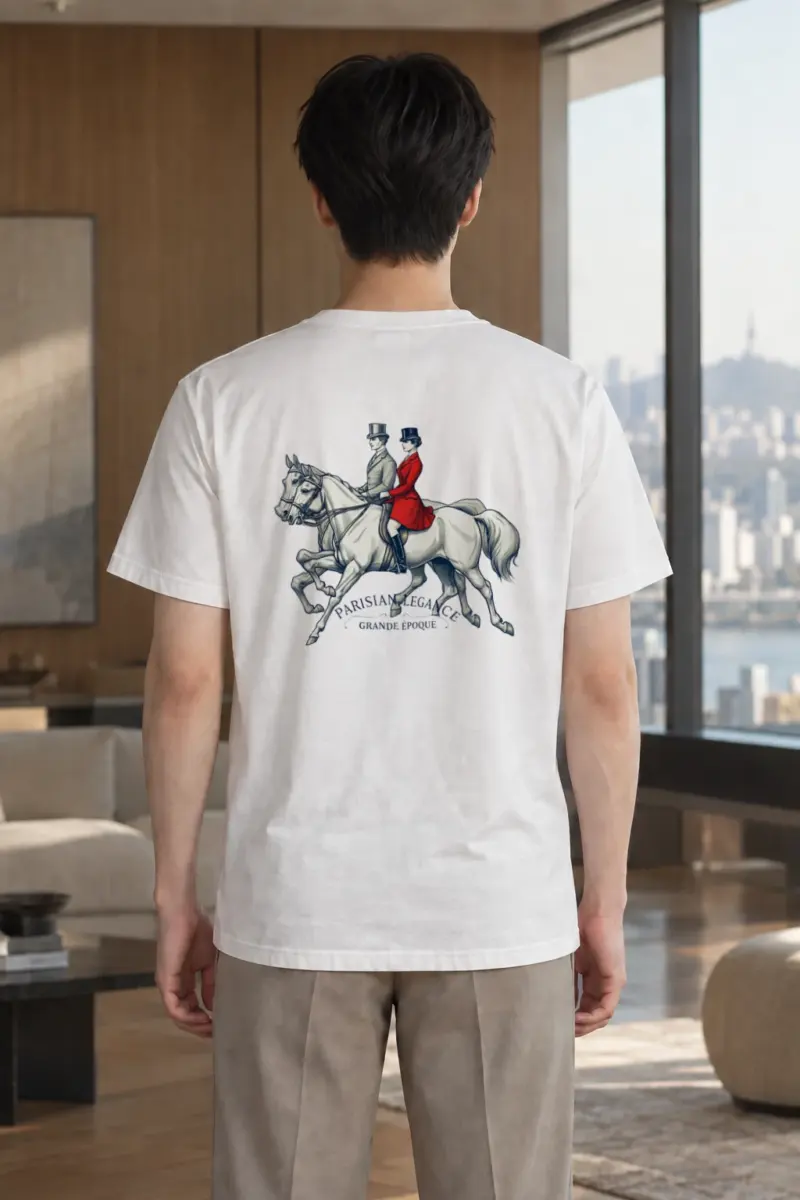 "Grande Époque" Heavyweight Unisex Crewneck T-shirt | Gildan 5000