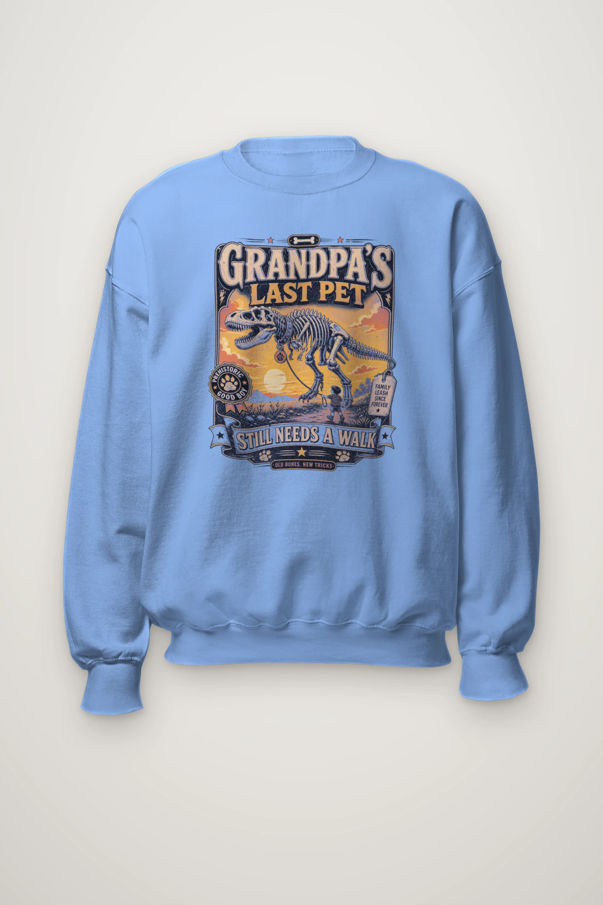 "Grandpa’s Last Pet" Heavy Blend Unisex Crewneck Sweatshirt