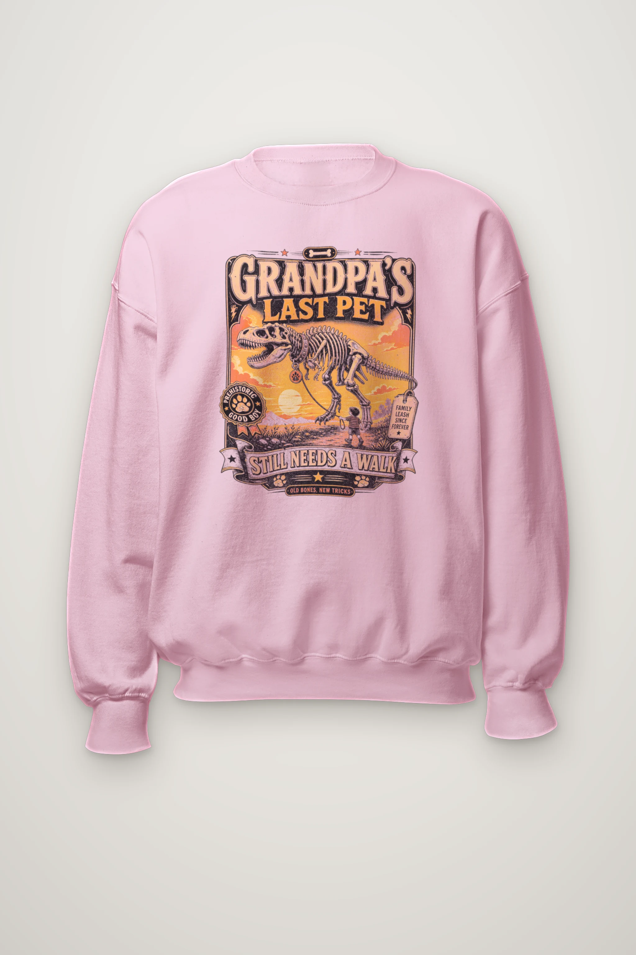 "Grandpa’s Last Pet" Heavy Blend Unisex Crewneck Sweatshirt
