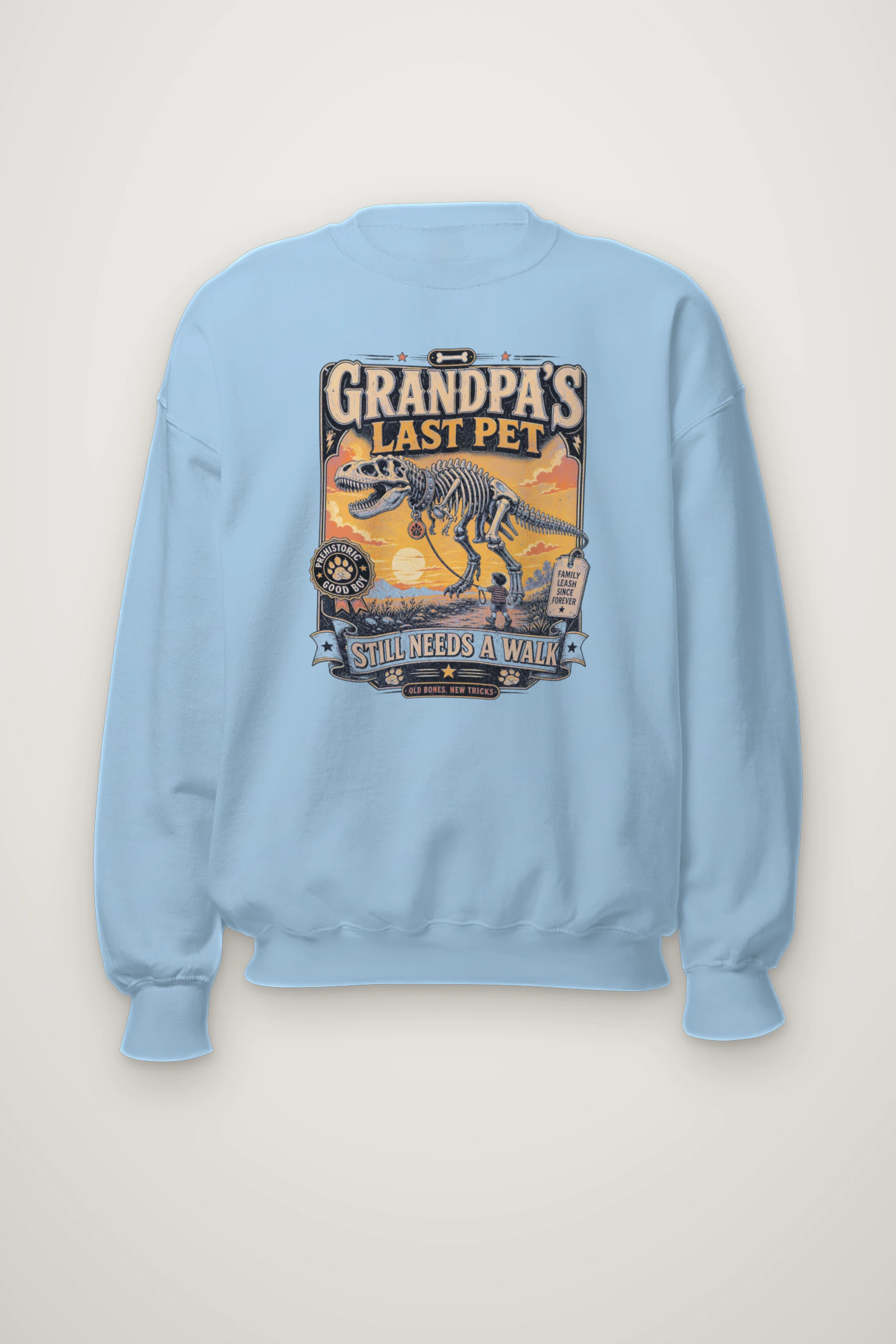 "Grandpa’s Last Pet" Heavy Blend Unisex Crewneck Sweatshirt