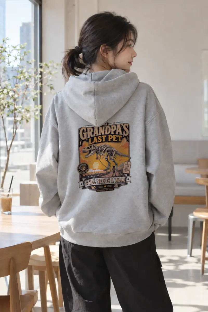 "Grandpa's Last Pet" Heavy Blend Unisex Pullover Hoodie | Gildan 18500