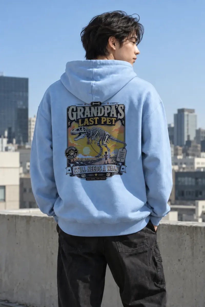 “Grandpa’s Last Pet” Heavy Blend Unisex Pullover Hoodie | Gildan 18500