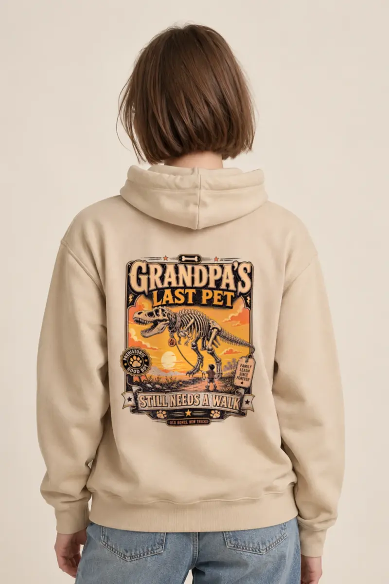 "Grandpa’s Last Pet" Heavy Blend Unisex Pullover Hoodie