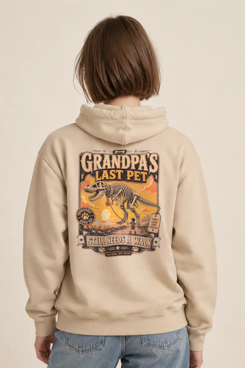 "Grandpa’s Last Pet" Heavy Blend Unisex Pullover Hoodie