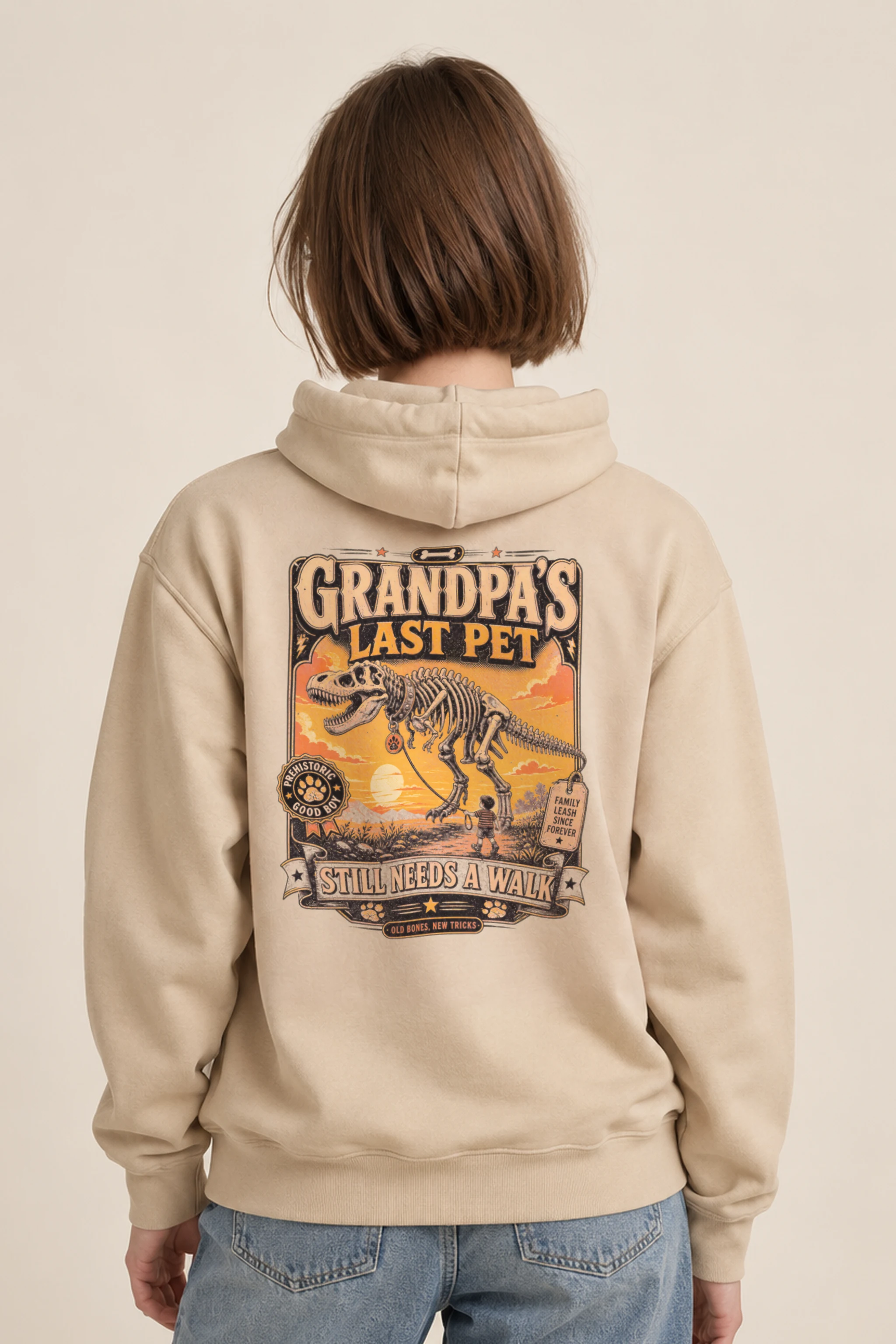 "Grandpa’s Last Pet" Heavy Blend Unisex Pullover Hoodie