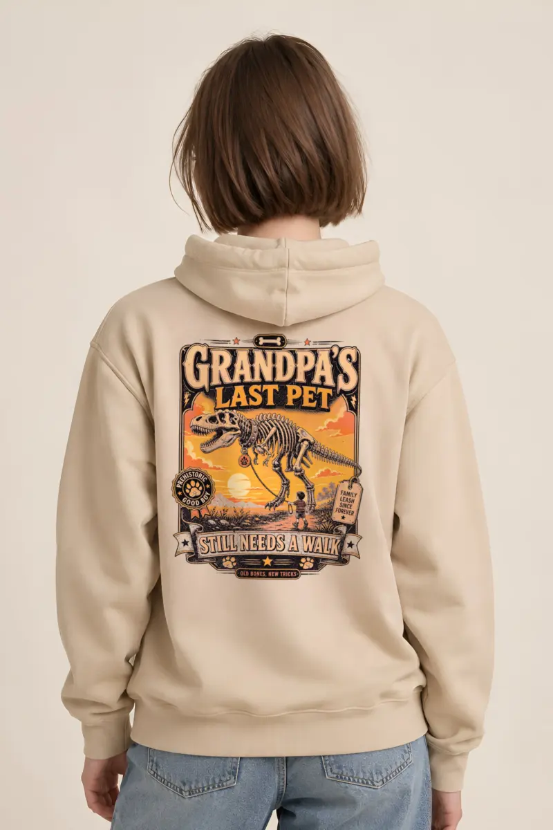 "Grandpa’s Last Pet" Heavy Blend Unisex Pullover Hoodie