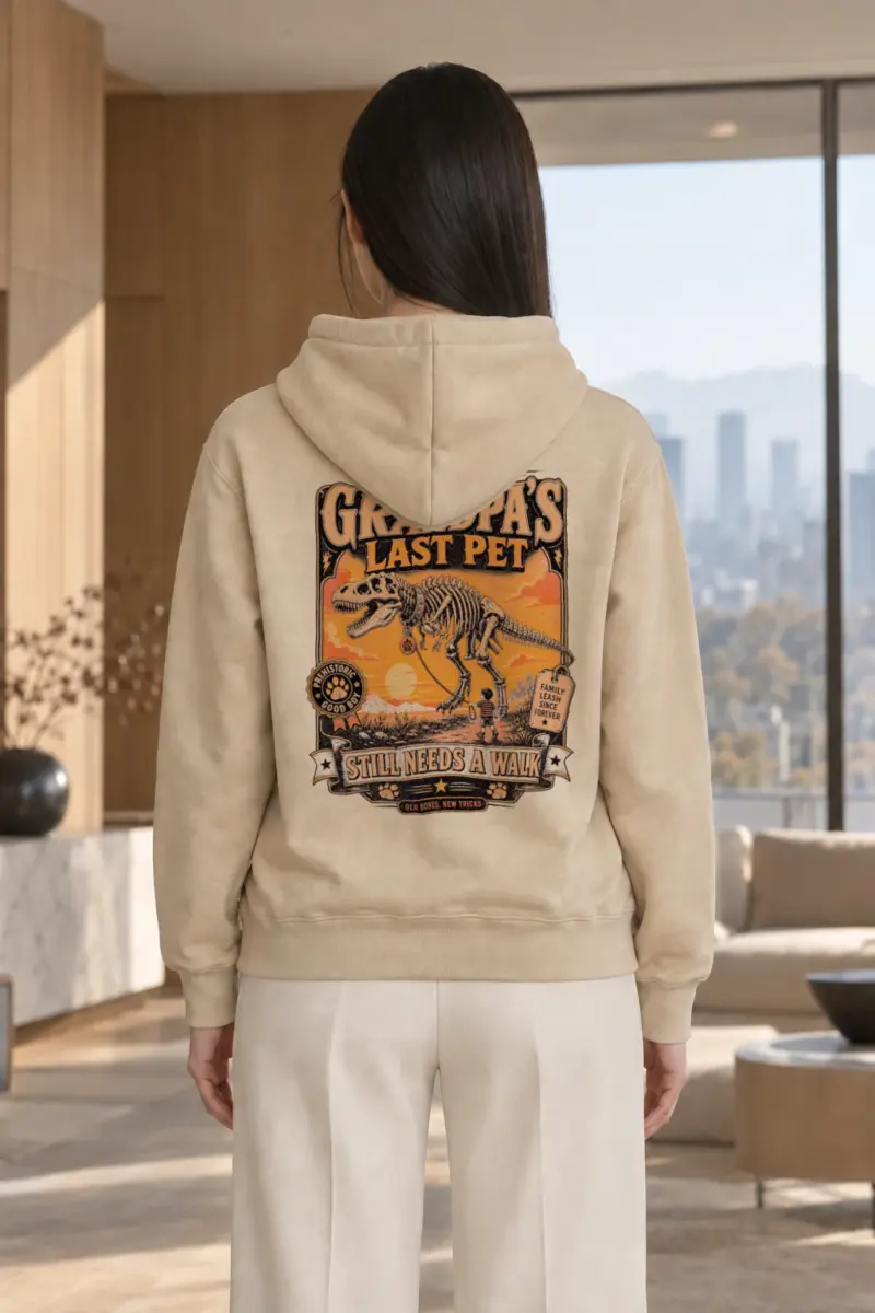 "Grandpa’s Last Pet" Heavy Blend Unisex Pullover Hoodie | Gildan 18500