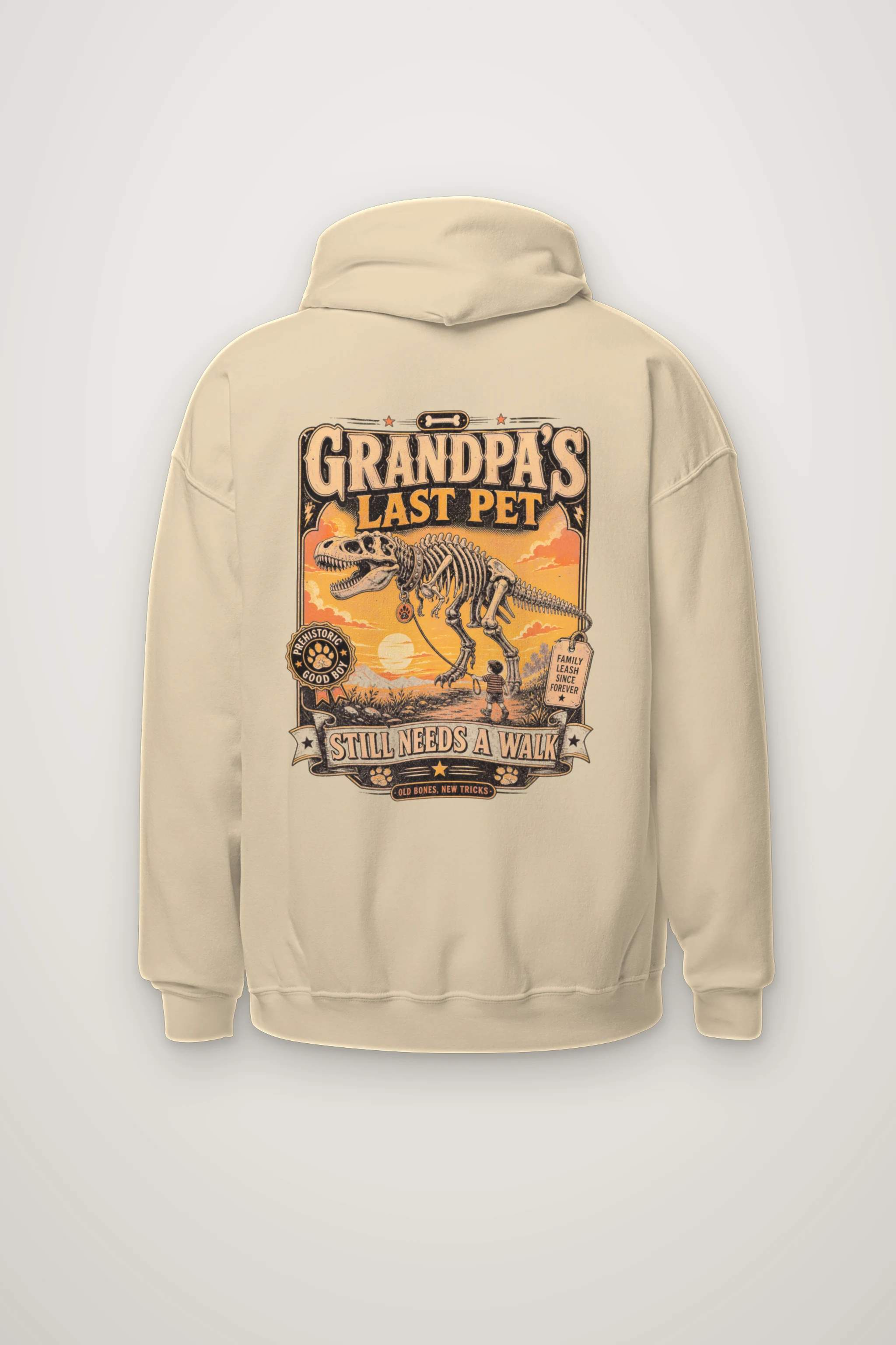"Grandpa’s Last Pet" Heavy Blend Unisex Pullover Hoodie