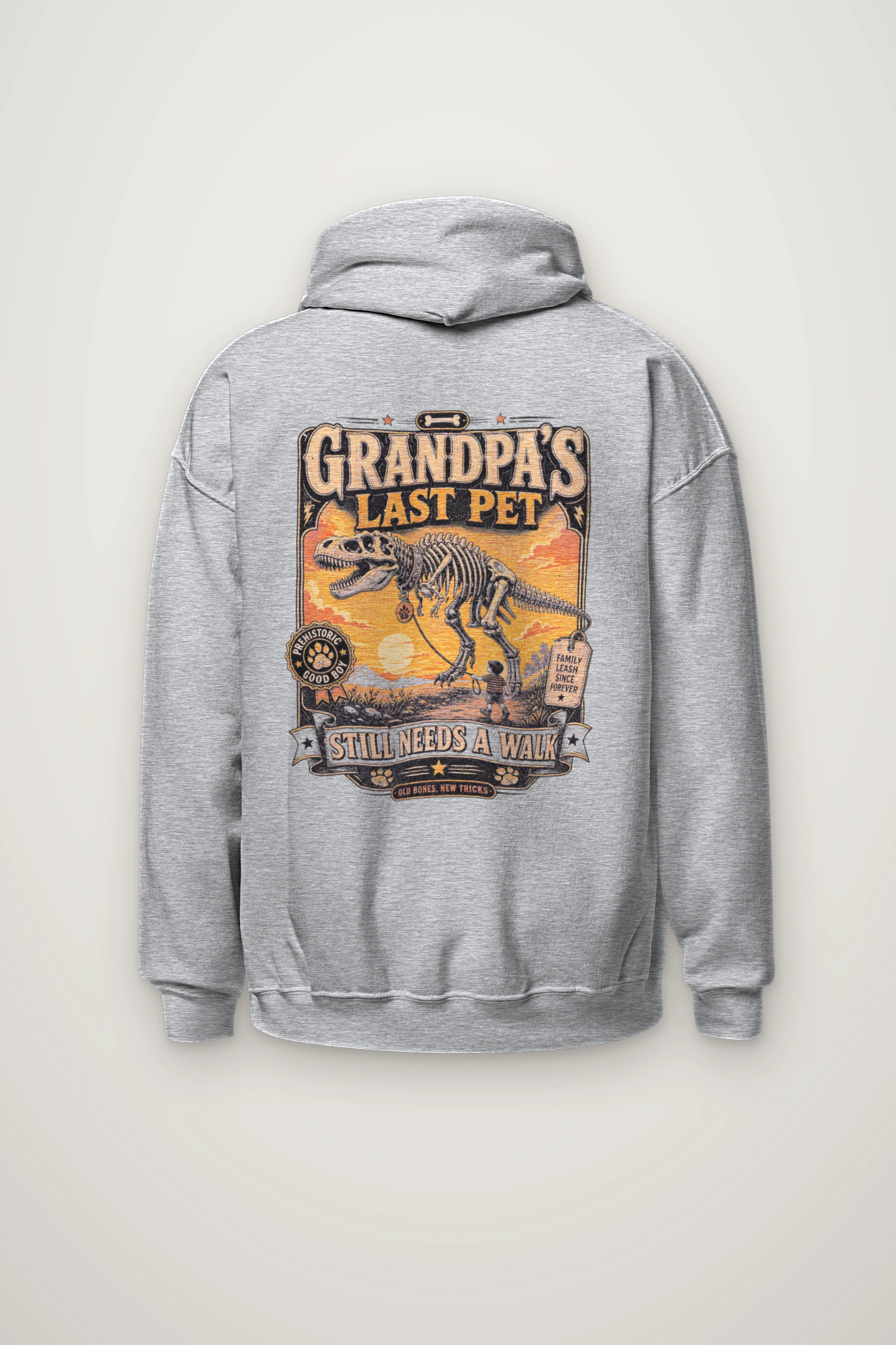 "Grandpa’s Last Pet" Heavy Blend Unisex Pullover Hoodie