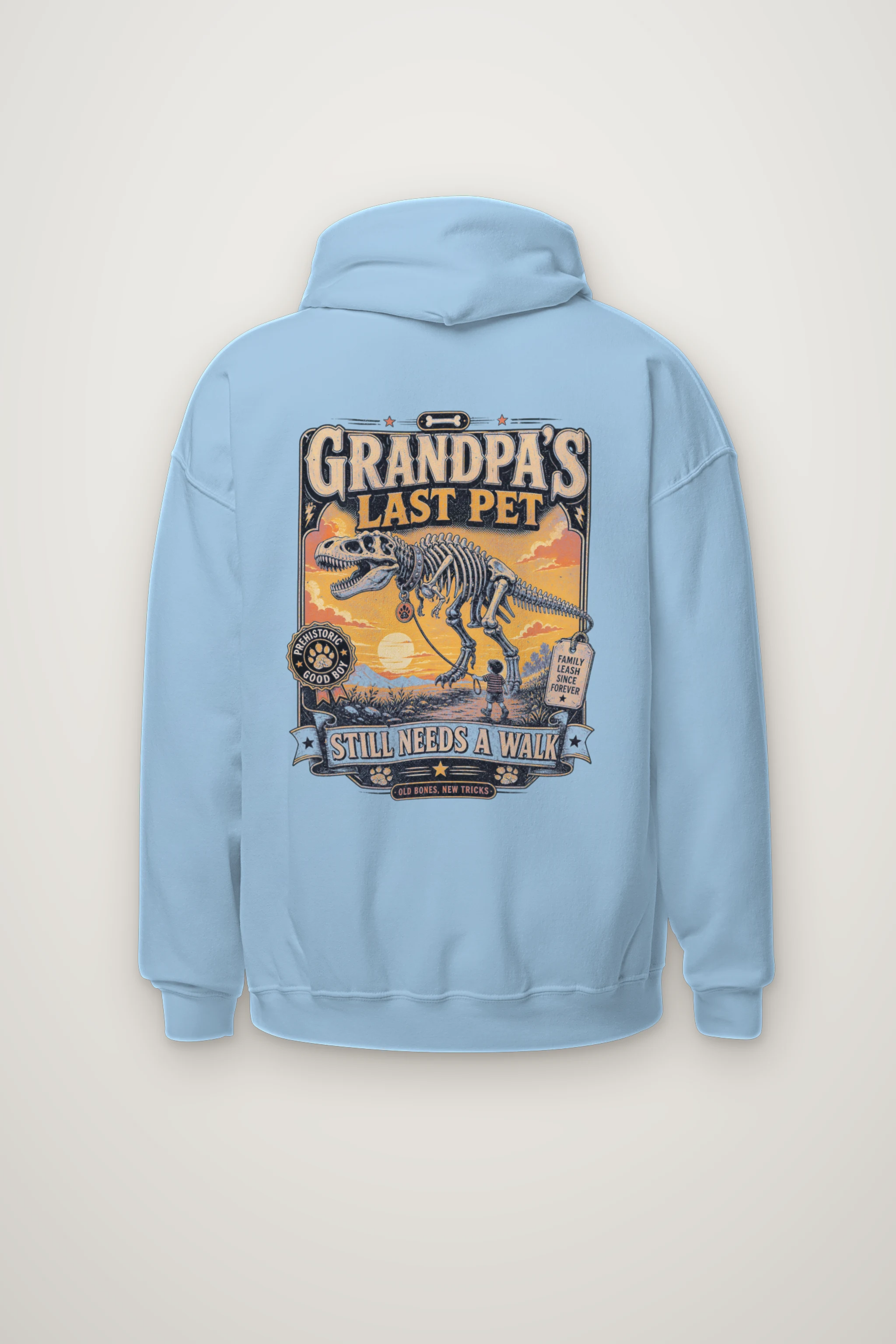 "Grandpa’s Last Pet" Heavy Blend Unisex Pullover Hoodie