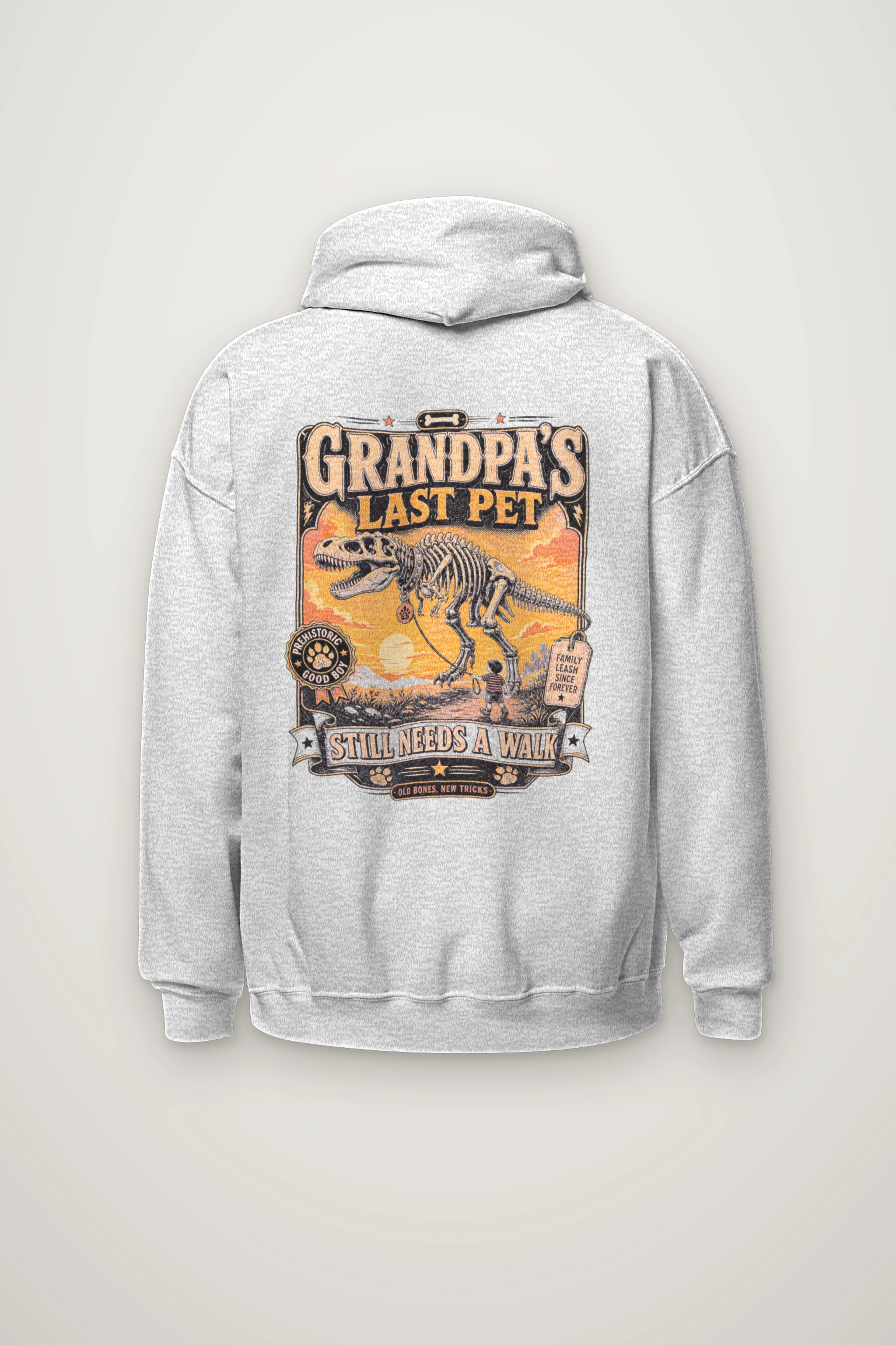 "Grandpa’s Last Pet" Heavy Blend Unisex Pullover Hoodie