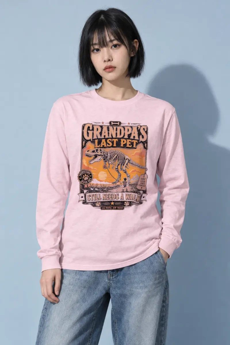 "Grandpa’s Last Pet" Unisex Longsleeve T-shirt