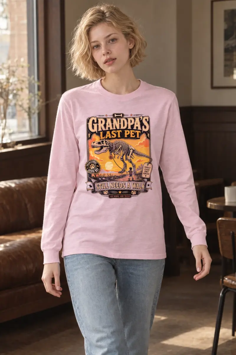 "Grandpa’s Last Pet" Unisex Longsleeve T-shirt