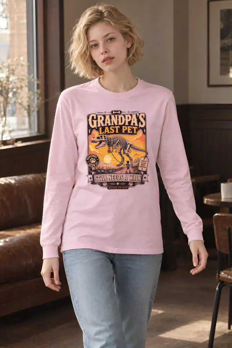 "Grandpa’s Last Pet" Unisex Longsleeve T-shirt