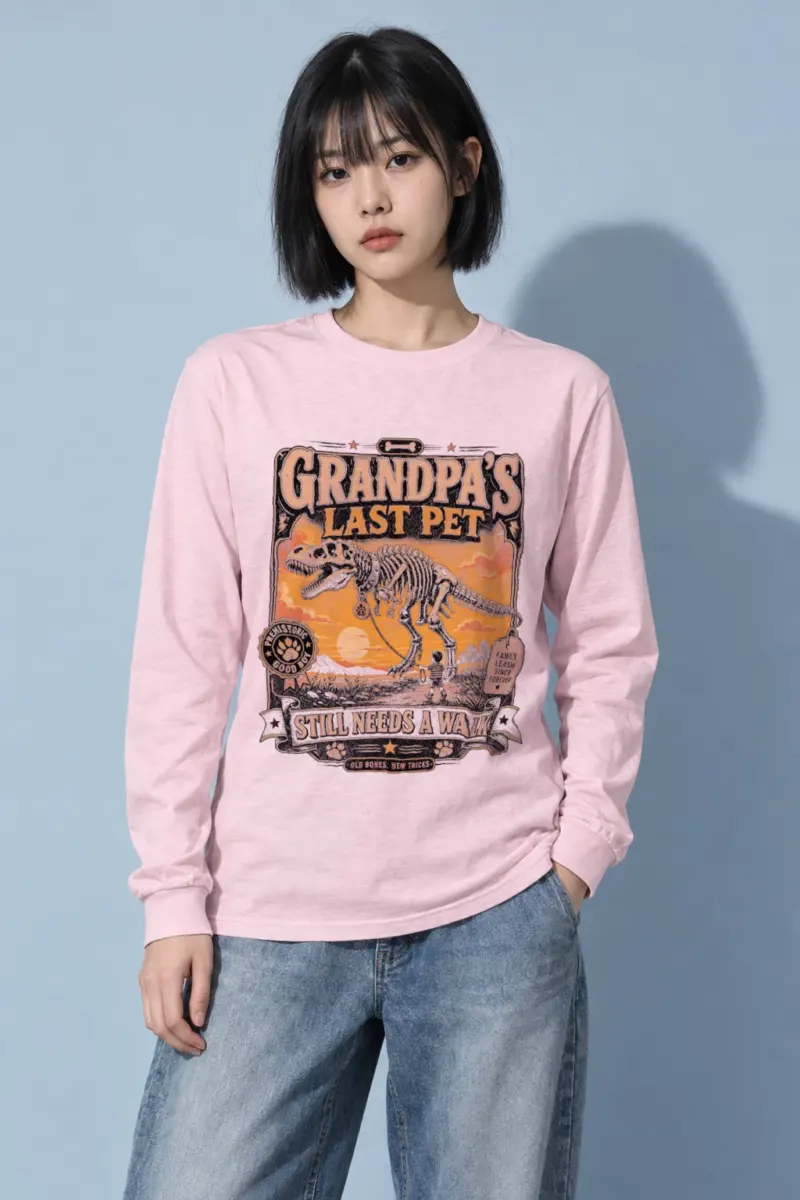 "Grandpa’s Last Pet" Unisex Longsleeve T-shirt