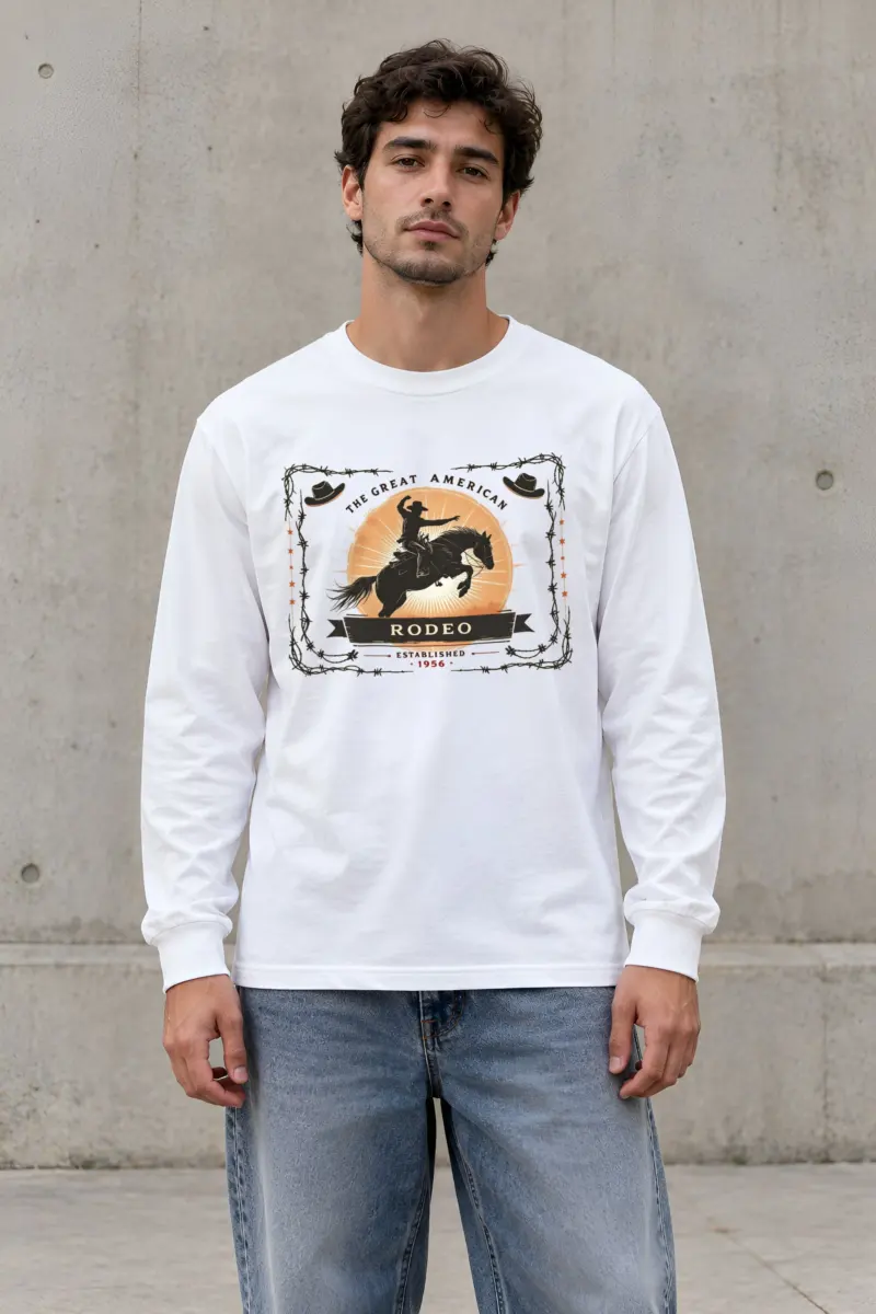 "Great American Rodeo" Unisex Longsleeve T-shirt
