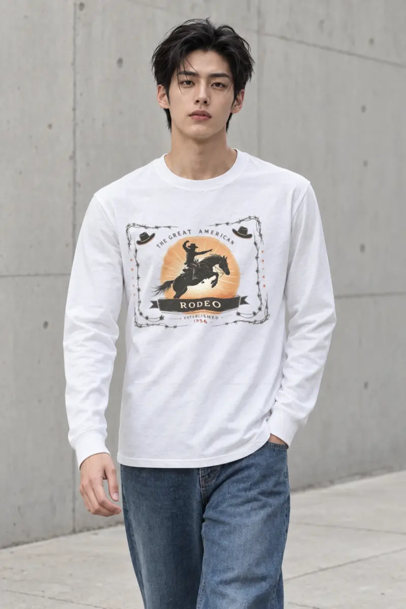 "Great American Rodeo" Unisex Longsleeve T-shirt