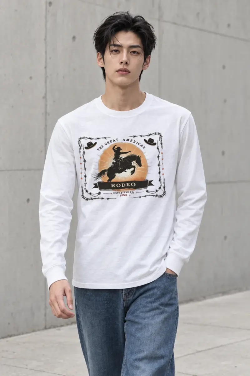 "Great American Rodeo" Unisex Longsleeve T-shirt