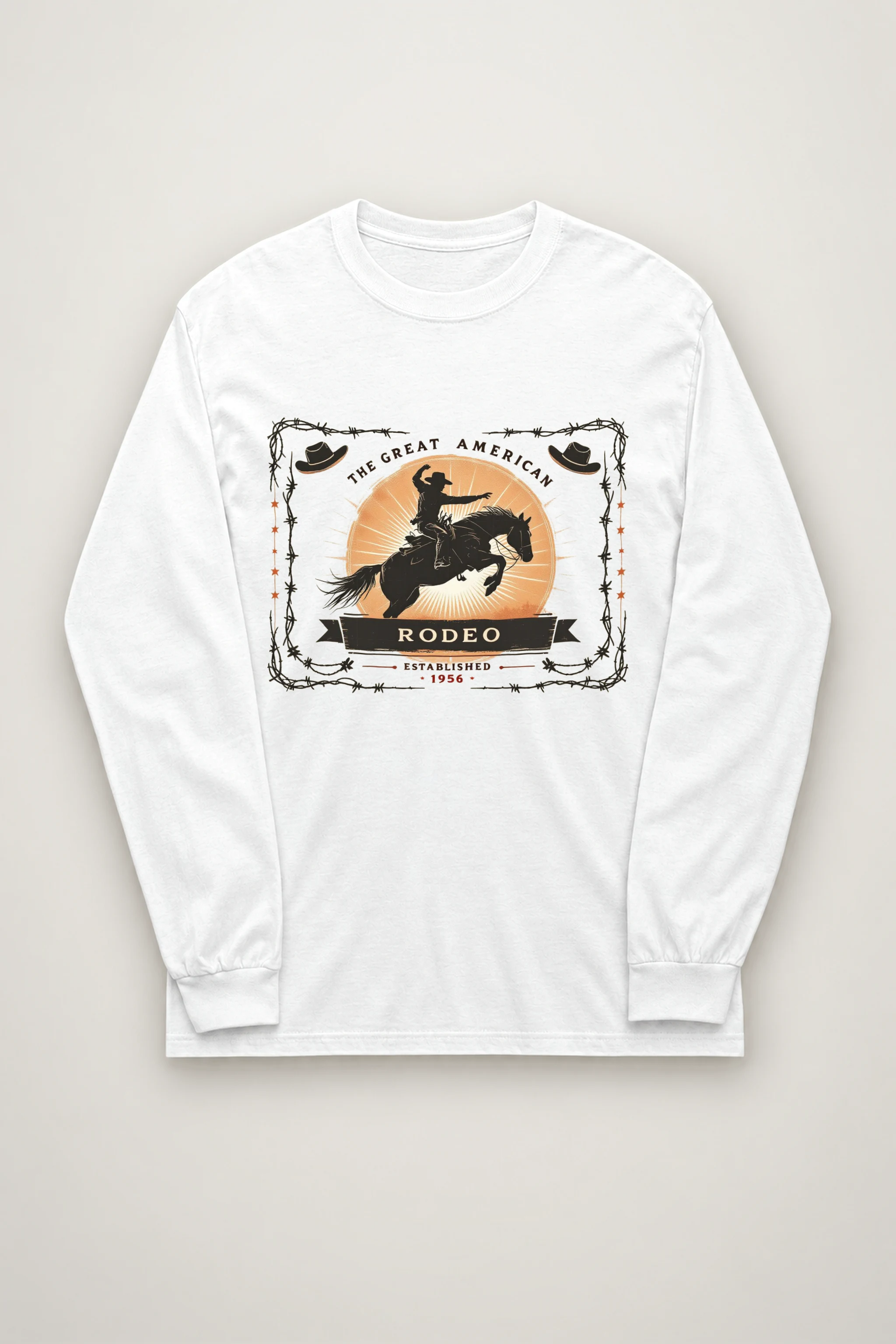 "Great American Rodeo" Unisex Longsleeve T-shirt