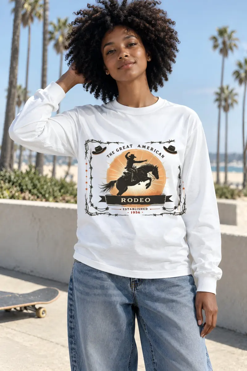 "Great American Rodeo" Unisex Longsleeve T-shirt