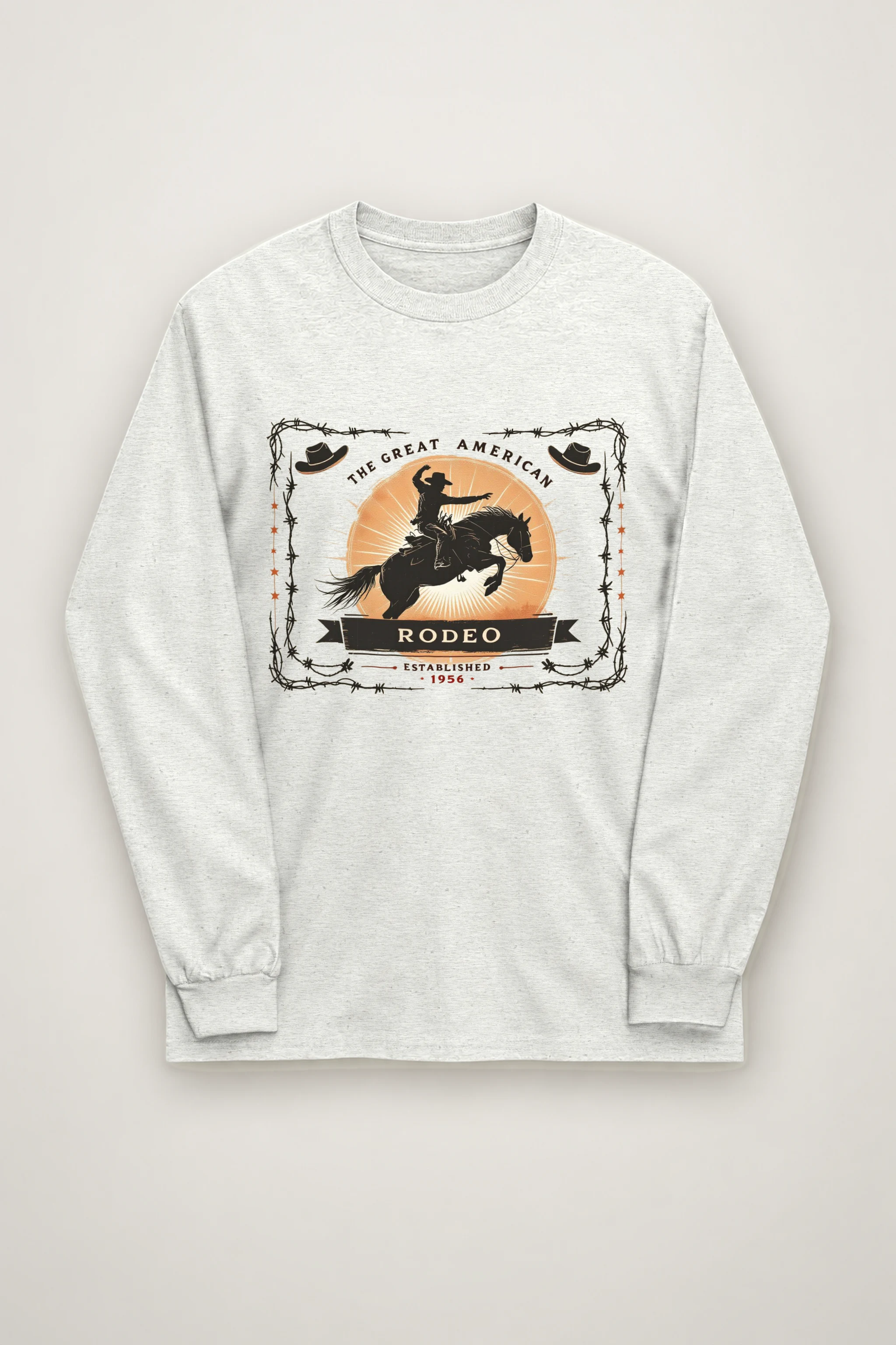 "Great American Rodeo" Unisex Longsleeve T-shirt