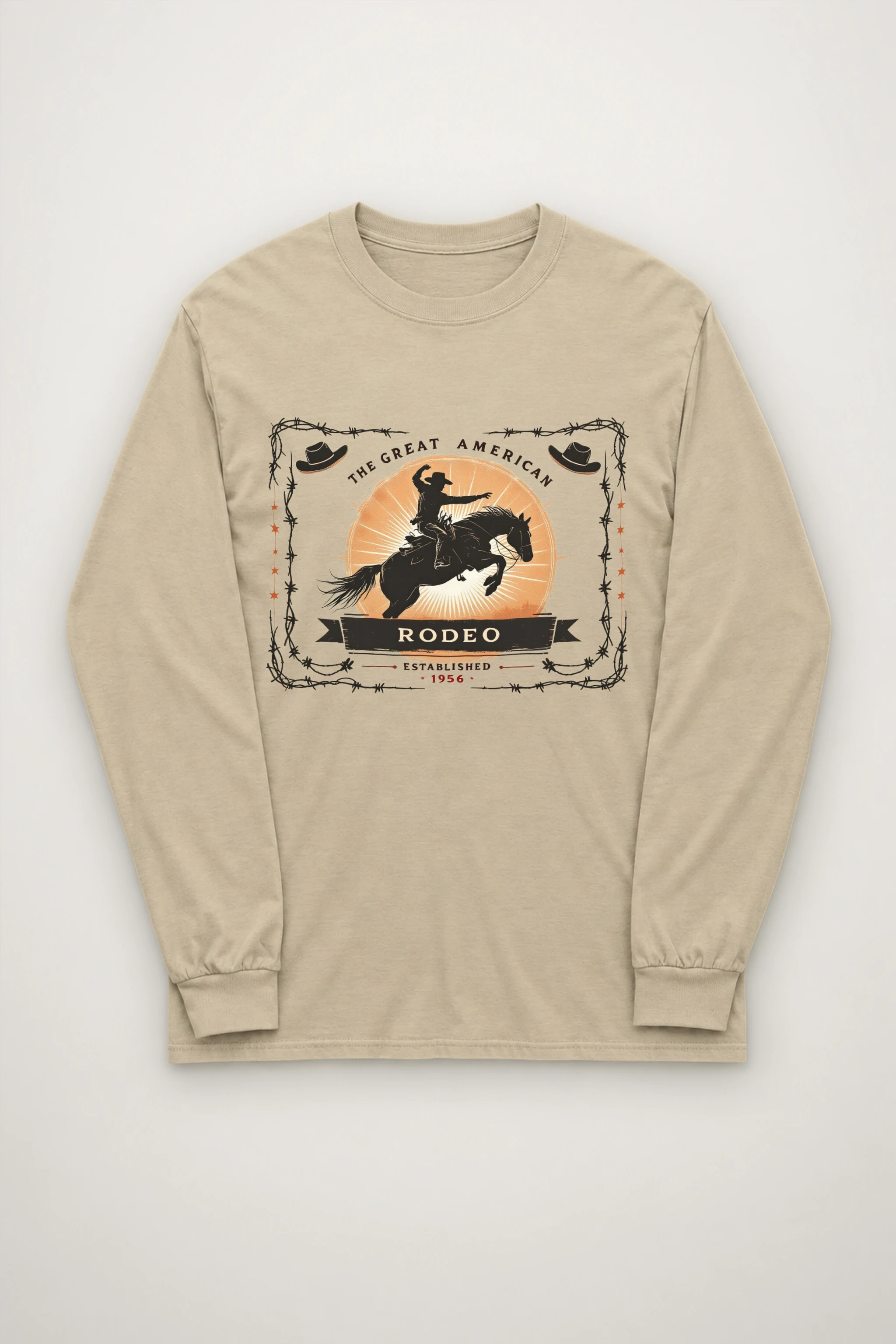 "Great American Rodeo" Unisex Longsleeve T-shirt