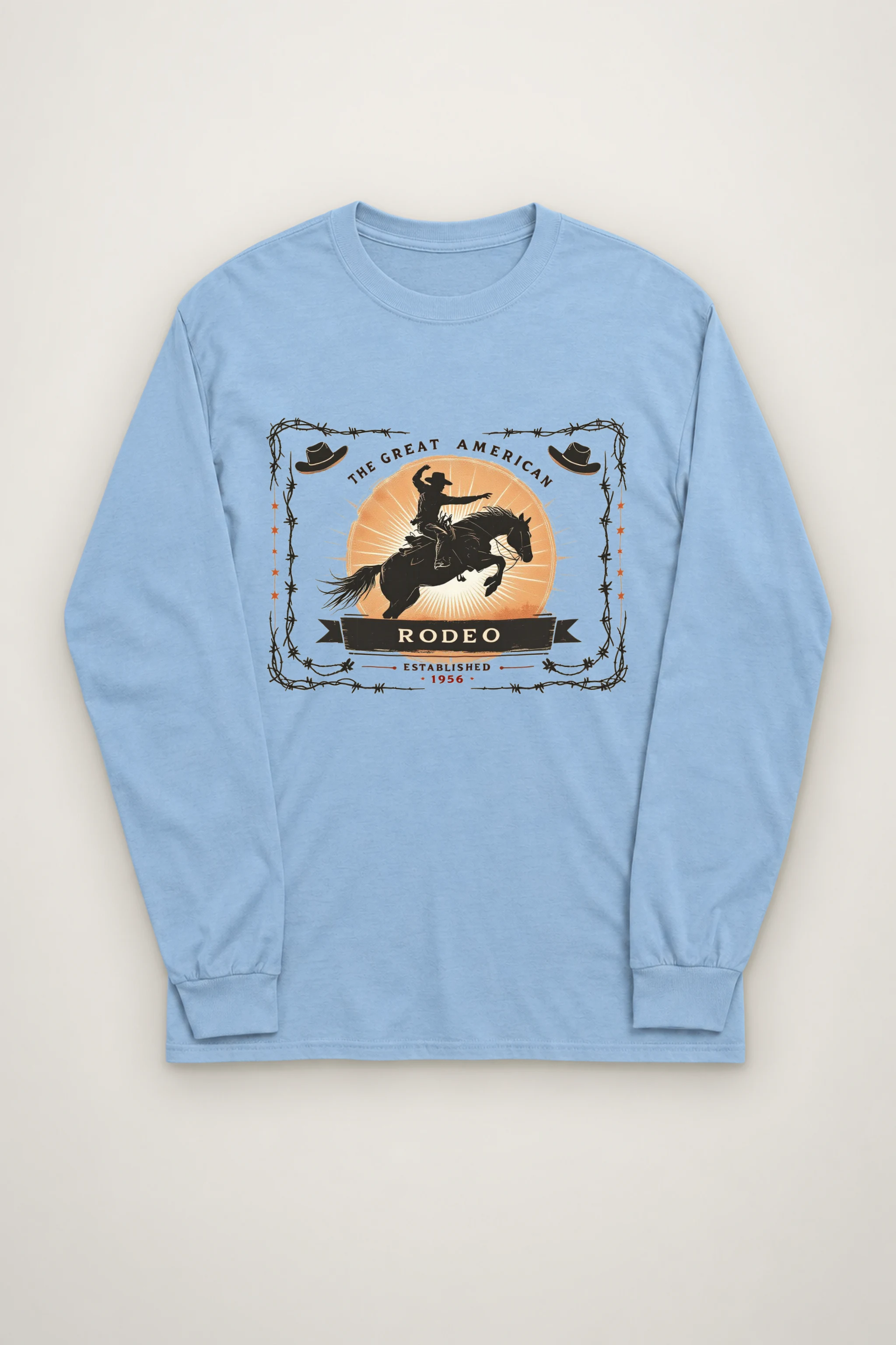 "Great American Rodeo" Unisex Longsleeve T-shirt