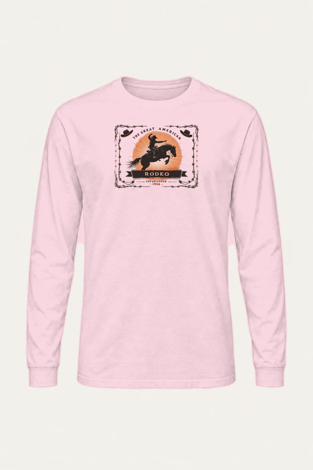 "Great American Rodeo" Unisex Longsleeve T-shirt | Gildan 2400
