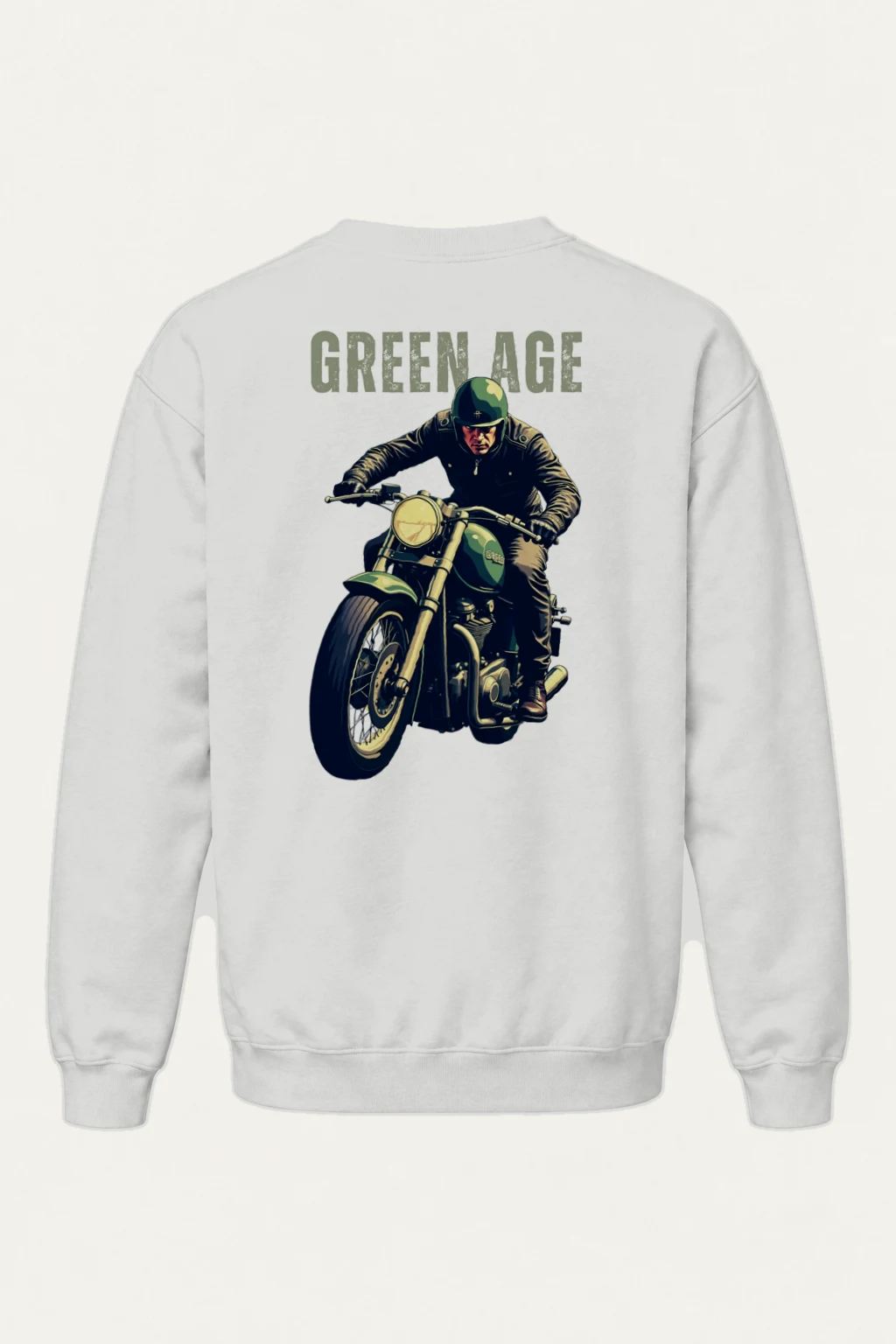 "Green Age Enfield" Heavy Blend Unisex Crewneck Sweatshirt | Gildan 18000