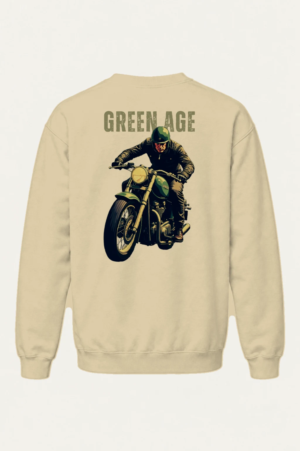 "Green Age Enfield" Heavy Blend Unisex Crewneck Sweatshirt | Gildan 18000