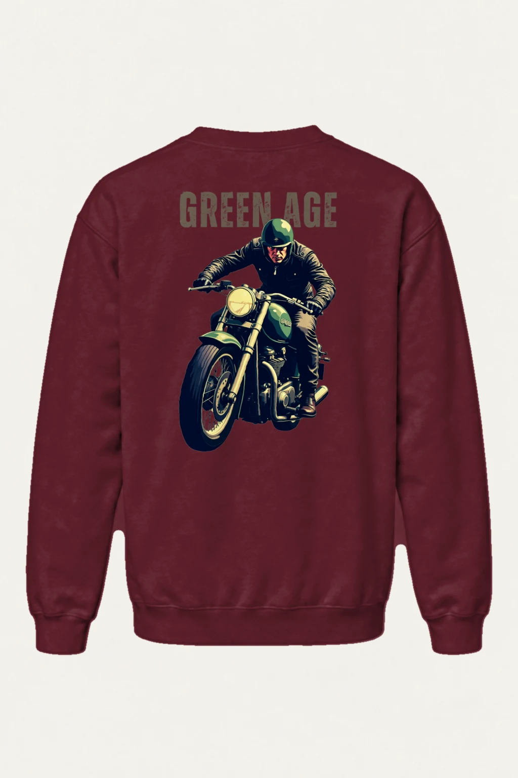 "Green Age Enfield" Heavy Blend Unisex Crewneck Sweatshirt | Gildan 18000