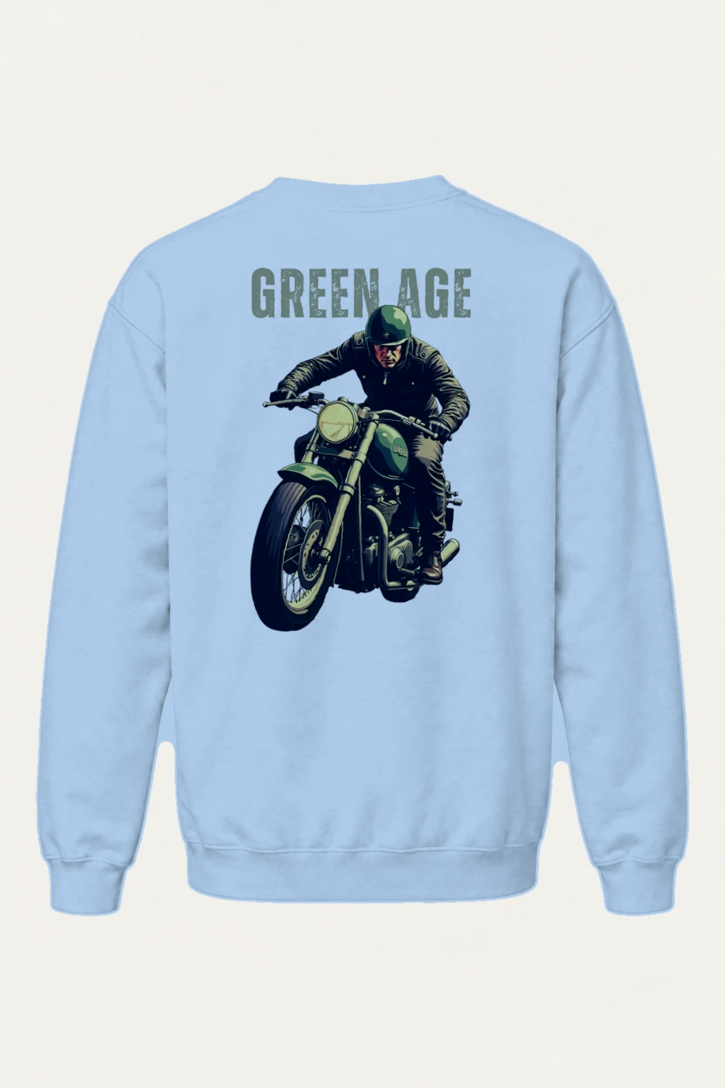 "Green Age Enfield" Heavy Blend Unisex Crewneck Sweatshirt | Gildan 18000