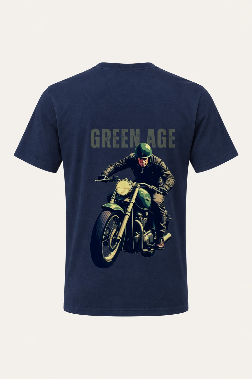 "Green Age" Heavyweight Unisex Crewneck T-shirt | Gildan 5000