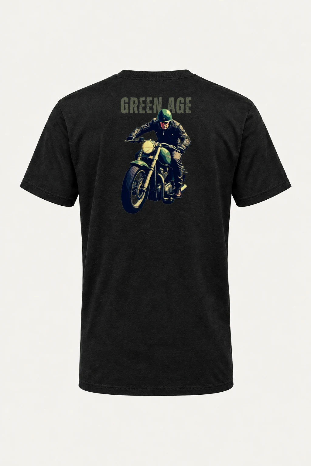 "Green Age" Heavyweight Unisex Crewneck T-shirt | Gildan 5000
