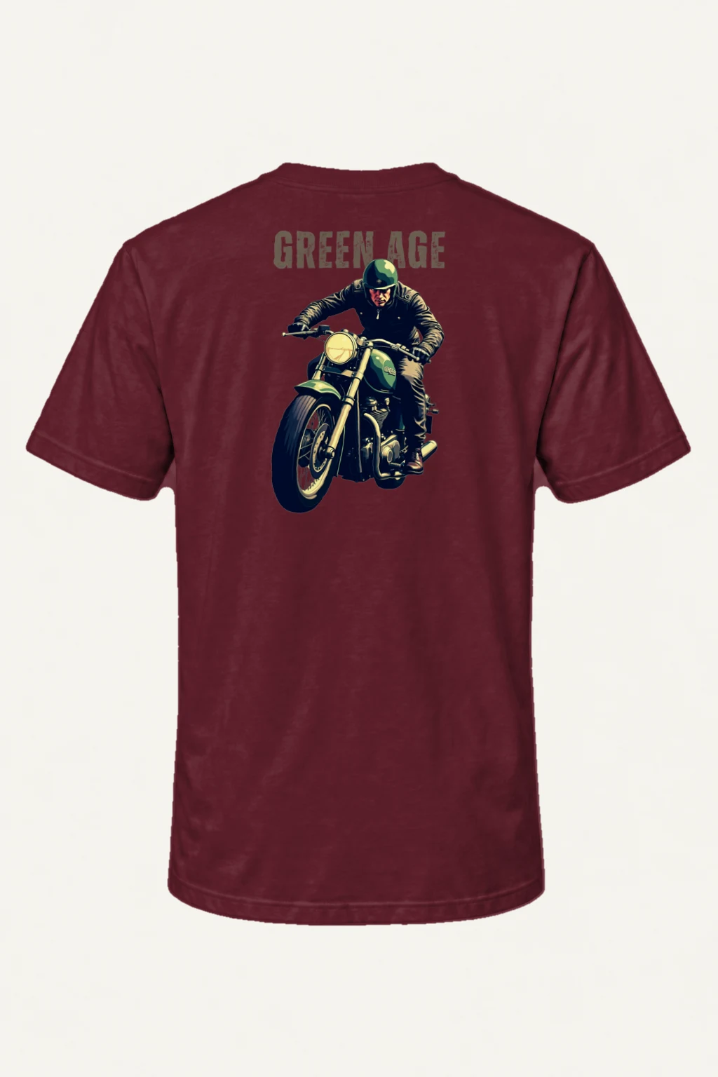 "Green Age" Heavyweight Unisex Crewneck T-shirt | Gildan 5000