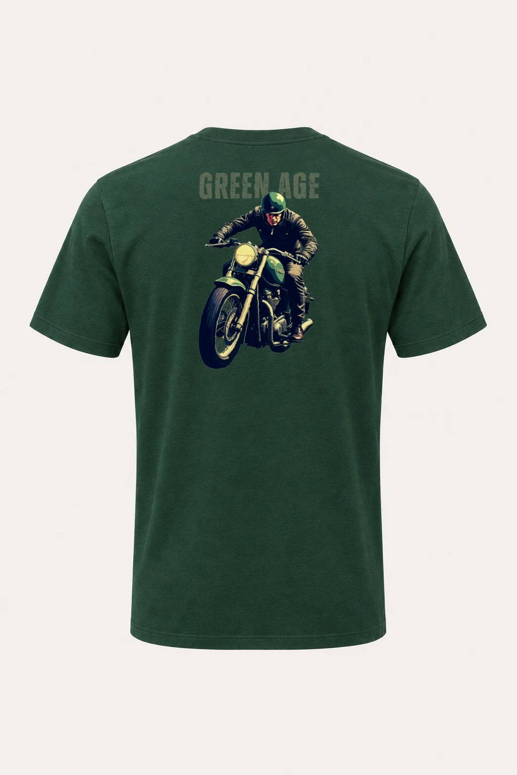"Green Age" Heavyweight Unisex Crewneck T-shirt | Gildan 5000