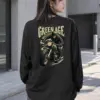 "Green Age Rider" Unisex Longsleeve T-shirt | Gildan 2400