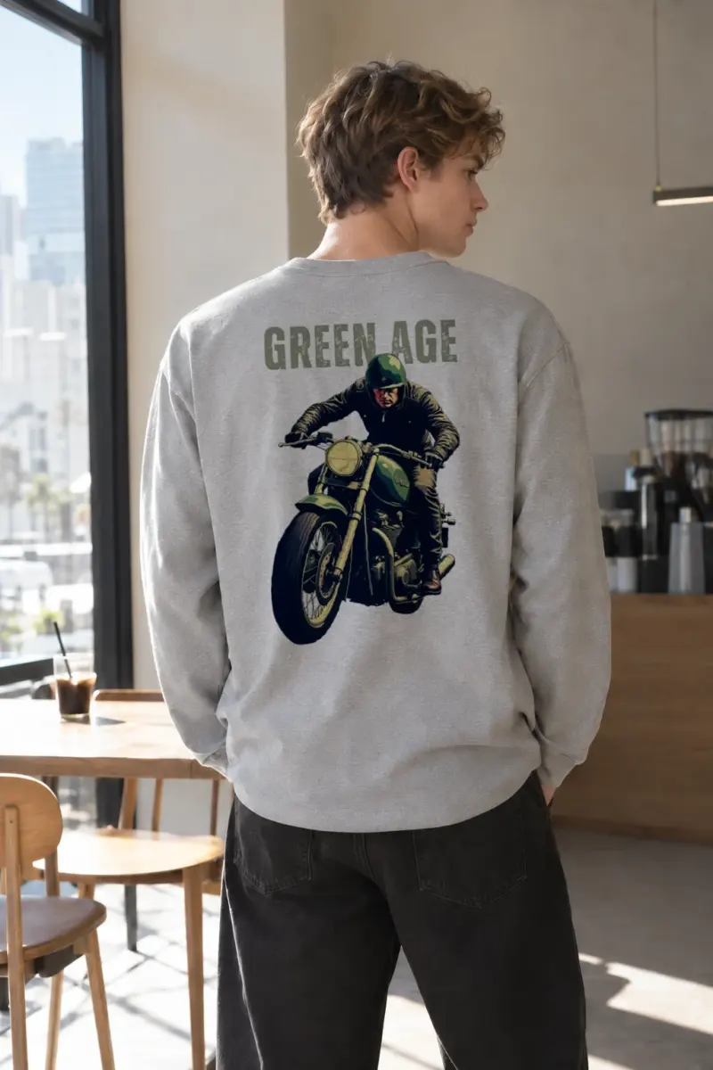 “Green Age” Unisex Longsleeve T-shirt | Gildan 2400