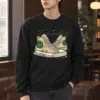 "Green Grin Laces" Heavy Blend Unisex Crewneck Sweatshirt