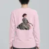 "Green Hanbok Portrait" Unisex Longsleeve T-shirt | Gildan 2400