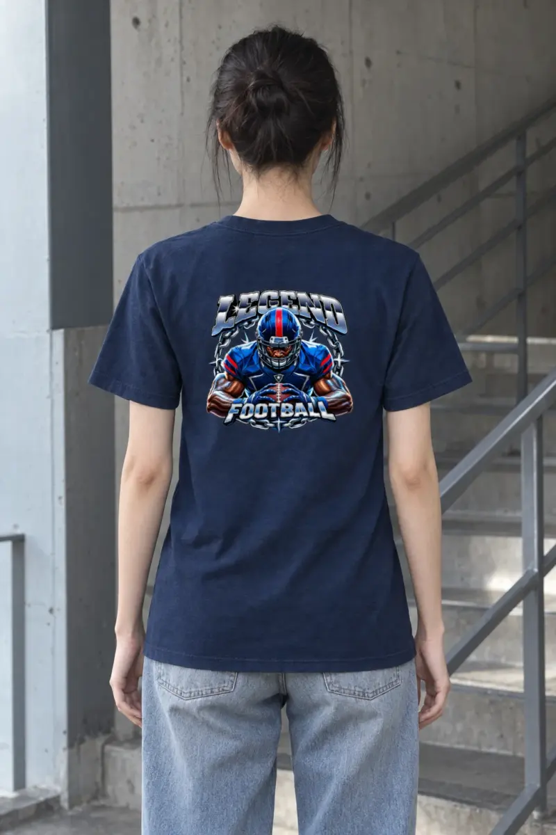 "Gridiron Titan" Heavyweight Unisex Crewneck T-shirt