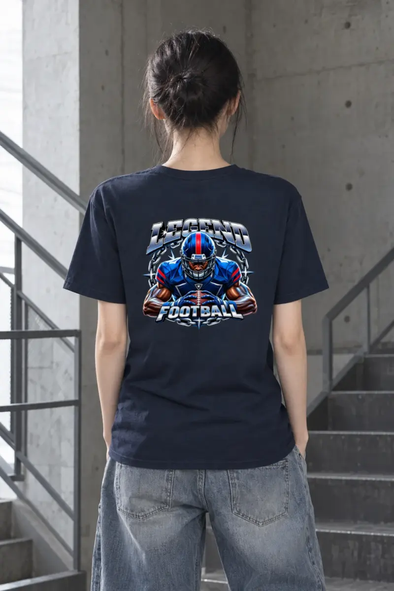 "Gridiron Titan" Heavyweight Unisex Crewneck T-shirt